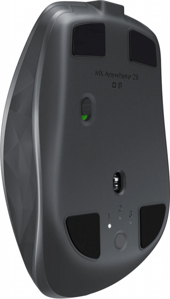 Logitech MX Anywhere 2S | Draadloze Muis | Rechtshandig | Bluetooth | 4000 DPI | Grafiet Logitech MX Anywhere 2S | Draadloze Muis | Rechtshandig | Bluetooth | 4000 DPI | Grafiet