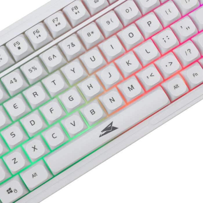 Baracuda ORCA RGB | Bekabeld Gaming Toetsenbord inclusief Muis | QWERTY | Wit Baracuda ORCA RGB | Bekabeld Gaming Toetsenbord inclusief Muis | QWERTY | Wit