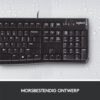 Logitech K120 | Zakelijk Bedraad Toetsenbord | QWERTY