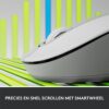 Logitech Signature M650 | Draadloze Muis | Rechtshandig | RF + Bluetooth | 2000 DPI | Wit