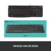 Logitech K120 | Zakelijk Bedraad Toetsenbord | QWERTY