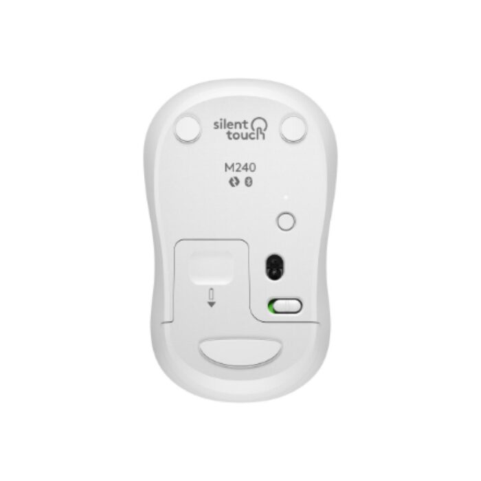 Logitech M240 | Draadloze Bluetooth Muis | Ambidextrous | Compact Reisformaat | Wit Logitech M240 | Draadloze Bluetooth Muis | Ambidextrous | Compact Reisformaat | Wit