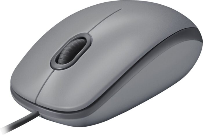 Logitech M110 Silent | Bekabelde Muis | Links- en Rechtshandig | USB-A | 1000 DPI | Grijs Logitech M110 Silent | Bekabelde Muis | Links- en Rechtshandig | USB-A | 1000 DPI | Grijs