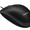 Logitech B100 | Bedrade Muis | Links- en Rechtshandig | USB-A | 800 DPI | Zwart