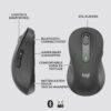 Logitech Signature M650 | Draadloze Muis | Linkshandig | RF + Bluetooth | 2000 DPI | Grafiet
