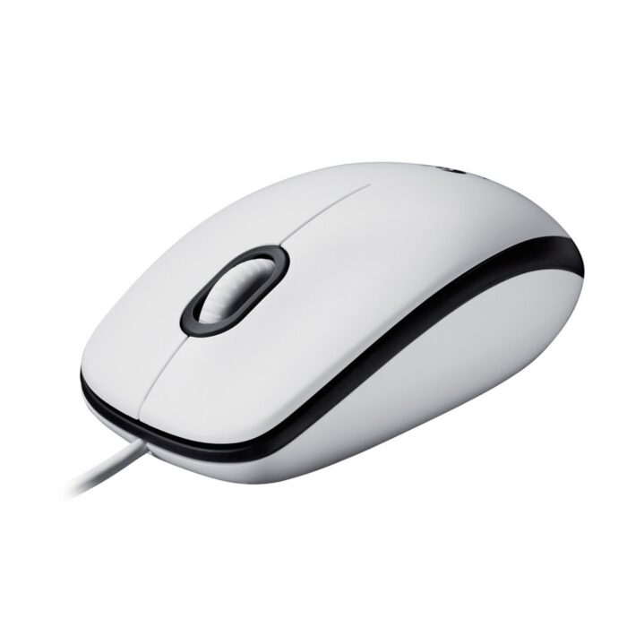 Logitech M100 | Bekabelde Muis | Links- en Rechtshandig | USB-A | 1000 DPI | Wit Logitech M100 | Bekabelde Muis | Links- en Rechtshandig | USB-A | 1000 DPI | Wit