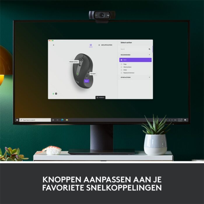 Logitech Signature M650 | Draadloze Muis | Linkshandig | RF + Bluetooth | 2000 DPI | Grafiet Logitech Signature M650 | Draadloze Muis | Linkshandig | RF + Bluetooth | 2000 DPI | Grafiet
