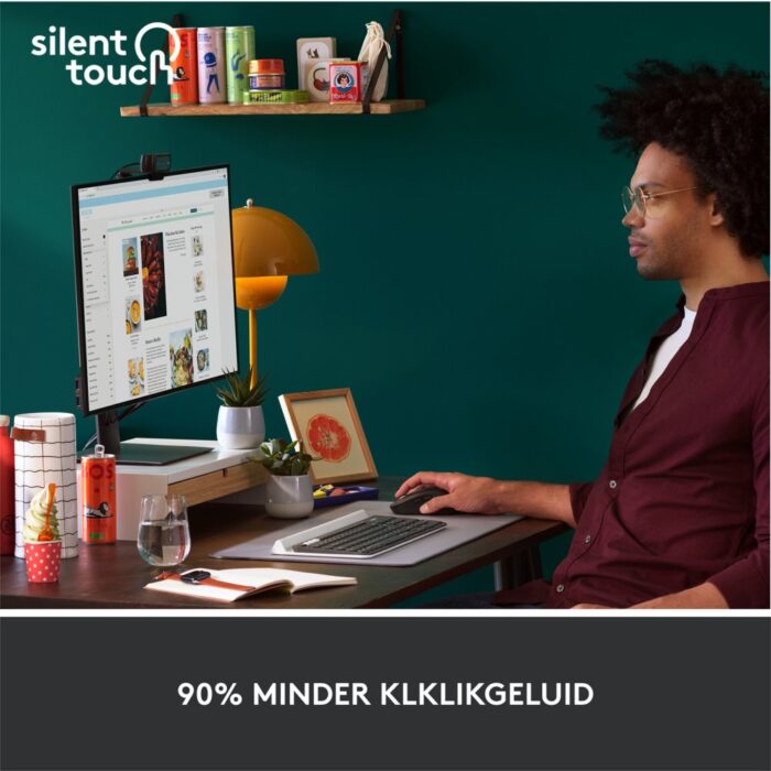 Logitech Signature M650 | Draadloze Muis | RF-Draadloos + Bluetooth | 1000 DPI | Grafiet Logitech Signature M650 | Draadloze Muis | RF-Draadloos + Bluetooth | 1000 DPI | Grafiet
