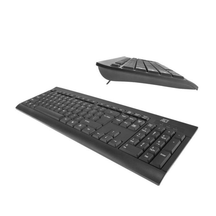 ACT AC5410 | Bedraad Toetsenbord | USB Aansluiting | QWERTY ACT AC5410 | Bedraad Toetsenbord | USB Aansluiting | QWERTY