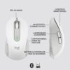 Logitech Signature M650 | Draadloze Muis | Rechtshandig | RF + Bluetooth | 2000 DPI | Wit