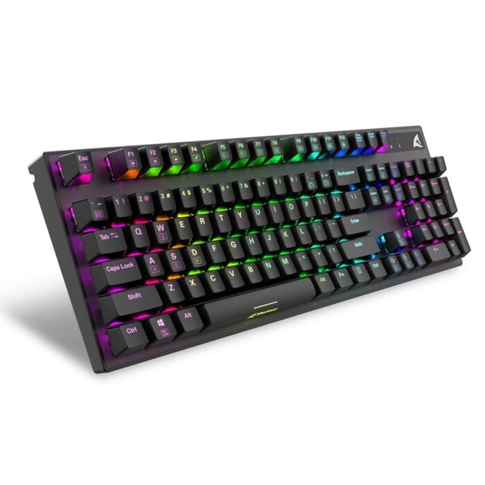 Sharkoon SKILLER SGK20 | Mechanisch Gaming Toetsenbord | Huano Red Switches | RGB | QWERTY Sharkoon SKILLER SGK20 | Mechanisch Gaming Toetsenbord | Huano Red Switches | RGB | QWERTY