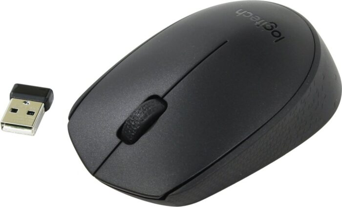 Logitech B170 | Draadloze Muis | Links- en Rechtshandig | RF | 1000 DPI | Zwart Logitech B170 | Draadloze Muis | Links- en Rechtshandig | RF | 1000 DPI | Zwart