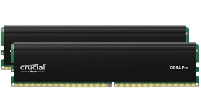 Crucial Pro | 32GB 2x16GB DDR4 | 3200MHz | DIMM | CL22 | Geheugenmodules | RAM Crucial Pro | 32GB 2x16GB DDR4 | 3200MHz | DIMM | CL22 | Geheugenmodules | RAM