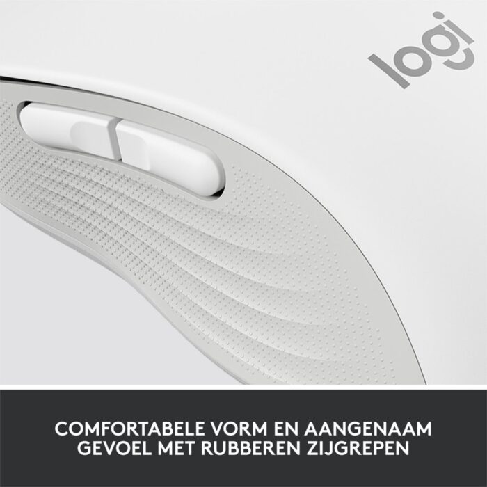 Logitech Signature M650 | Draadloze Muis | Rechtshandig | RF + Bluetooth | 2000 DPI | Wit Logitech Signature M650 | Draadloze Muis | Rechtshandig | RF + Bluetooth | 2000 DPI | Wit