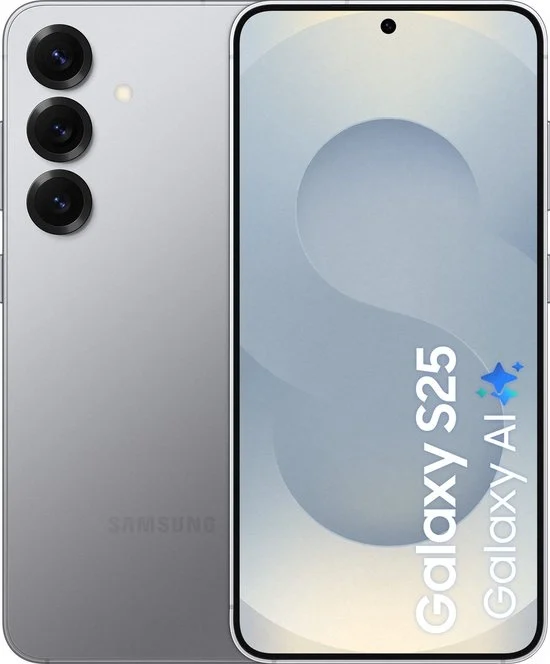 Samsung Galaxy S25 S931 smartphone zilver 256GB