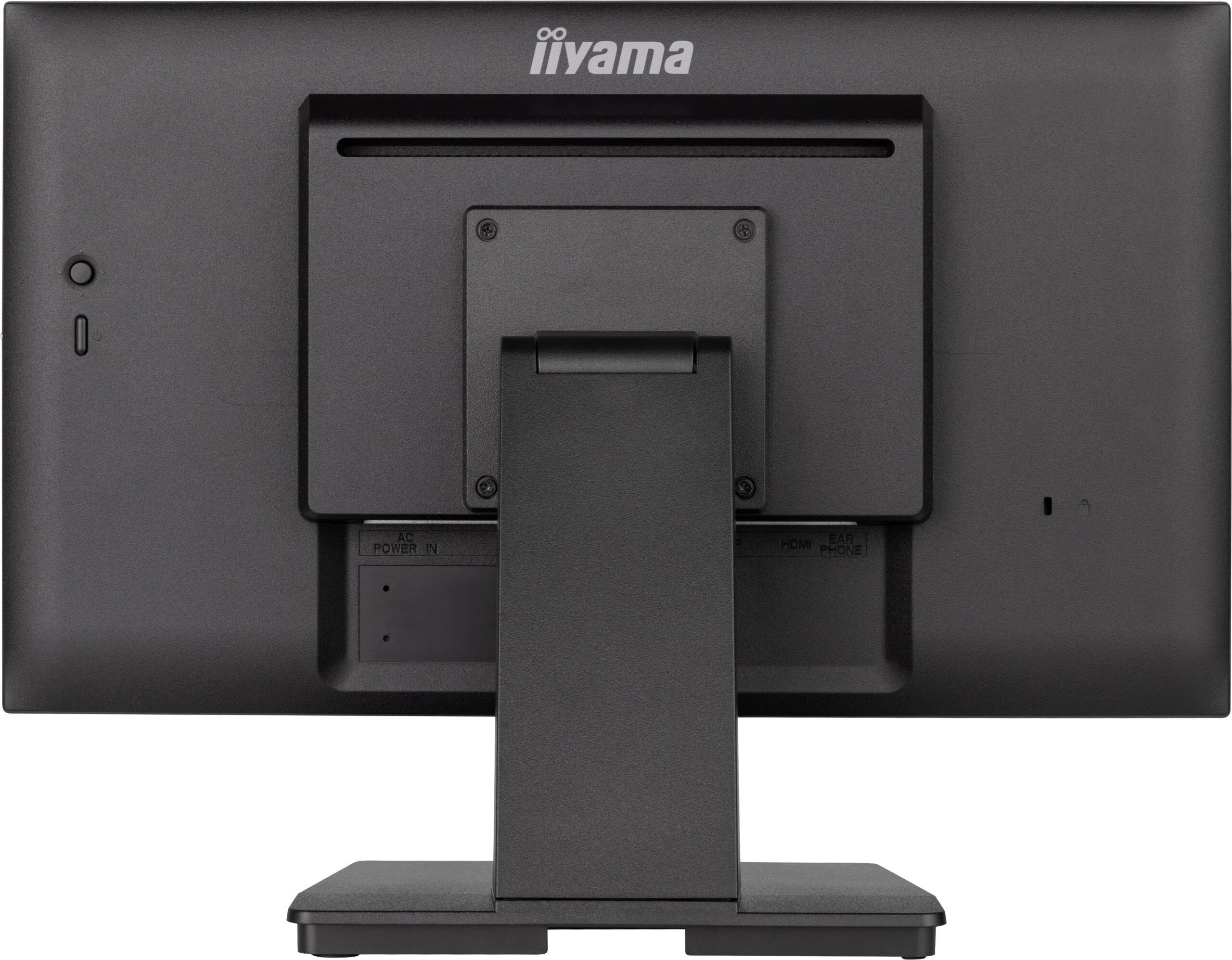 iiyama ProLite T2252MSC-B2 monitor zwart 21.5" FHD touchscreen