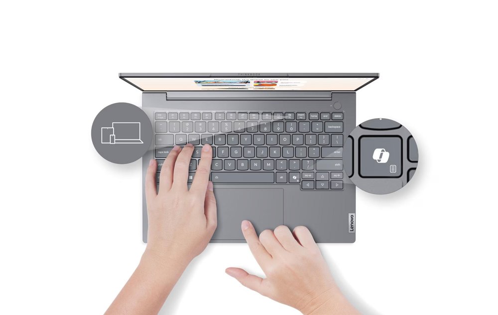 Lenovo ThinkBook G8 | 14'' WUXGA IPS | Intel Core Ultra 5 255U | 16GB DDR5 | 512GB SSD | IR Cam | USB4 | W11 Pro