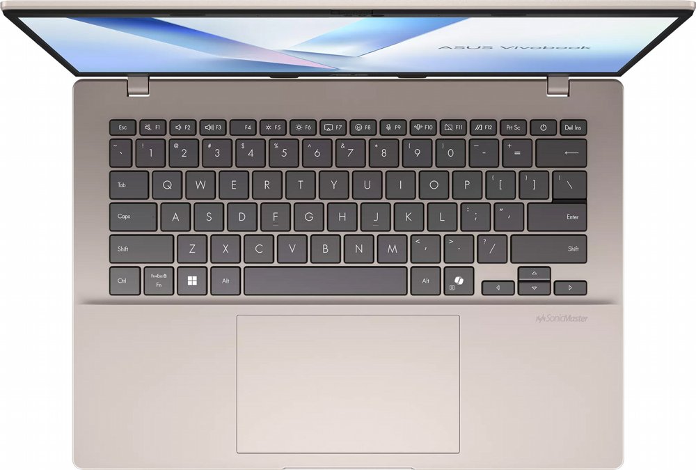 Asus Vivobook 14 14" WUXGA IPS AMD Ryzen AI 7 445 16GB DDR5 512GB SSD W11 Home Platinum Gold - afbeelding 5