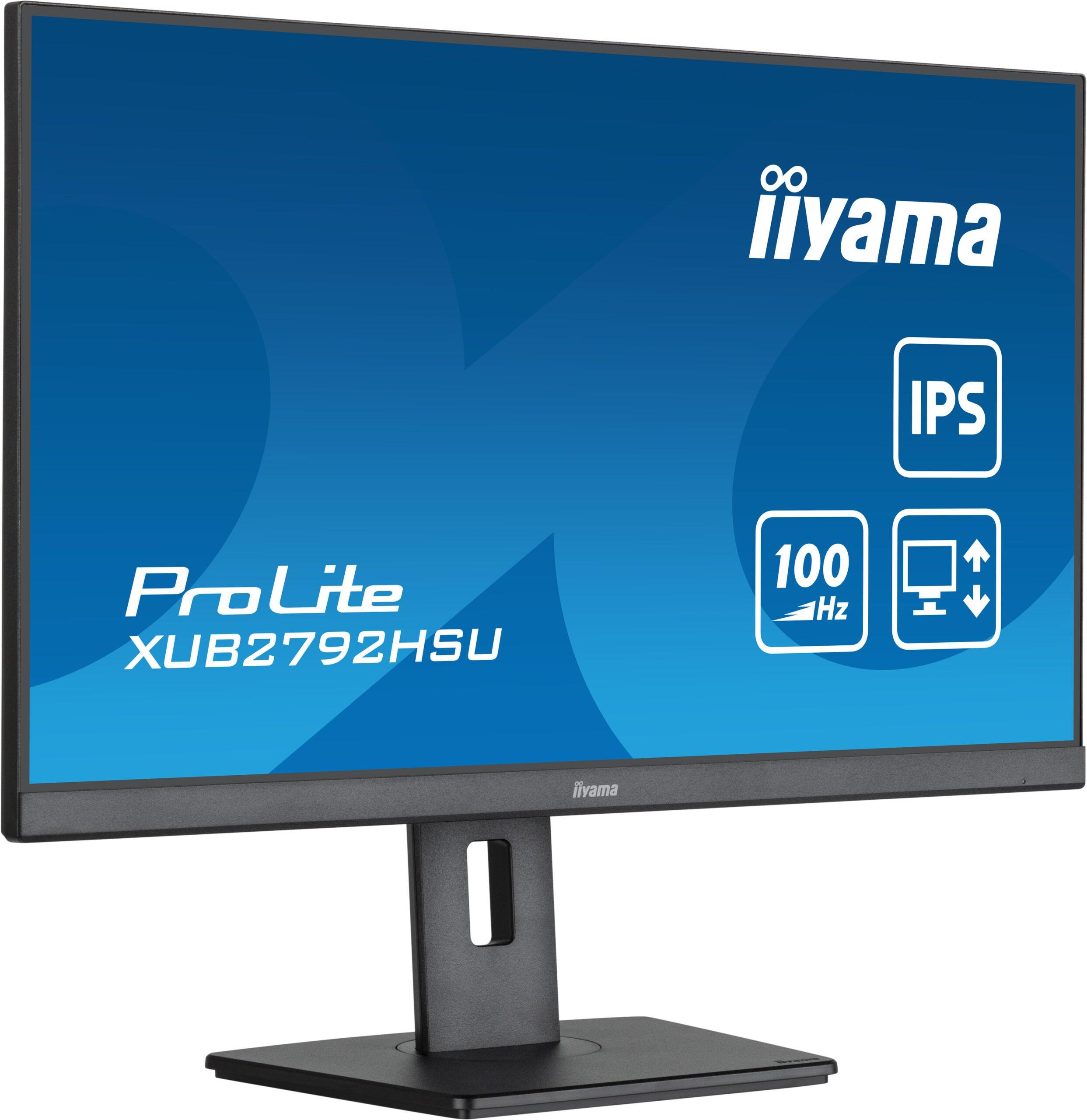 iiyama ProLite XUB2792HSU-B6 monitor 27" Full HD zwart 100Hz
