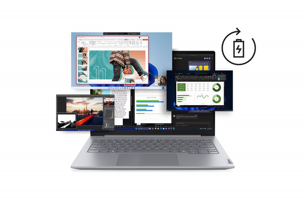 Lenovo ThinkBook G8 | 14'' WUXGA IPS | Intel Core Ultra 5 255U | 16GB DDR5 | 512GB SSD | IR Cam | USB4 | W11 Pro