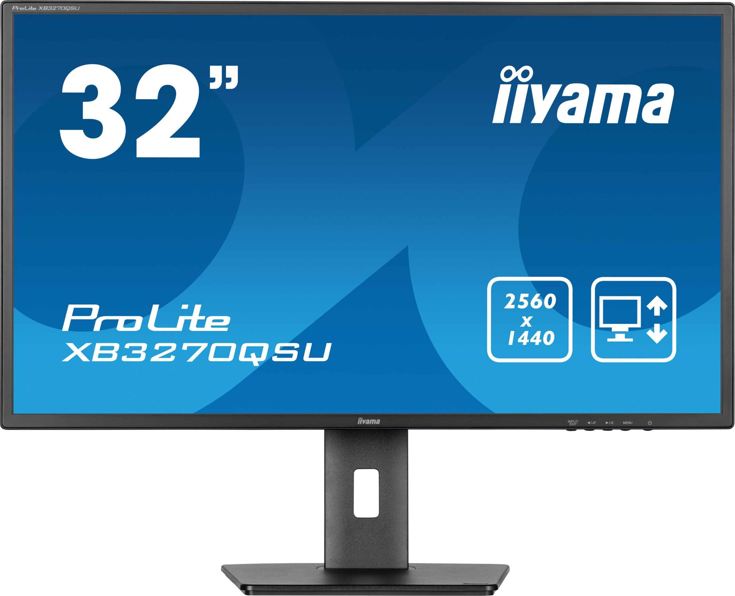 iiyama ProLite XB3270QSU-B1 monitor 31.5" 2560x1440 zwart