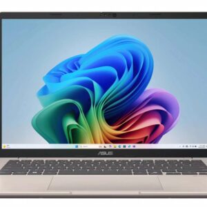 Asus Vivobook 14 | 14" WUXGA IPS | AMD Ryzen AI 7 445 | 16GB DDR5 | 512GB SSD | W11 Home | Platinum Gold