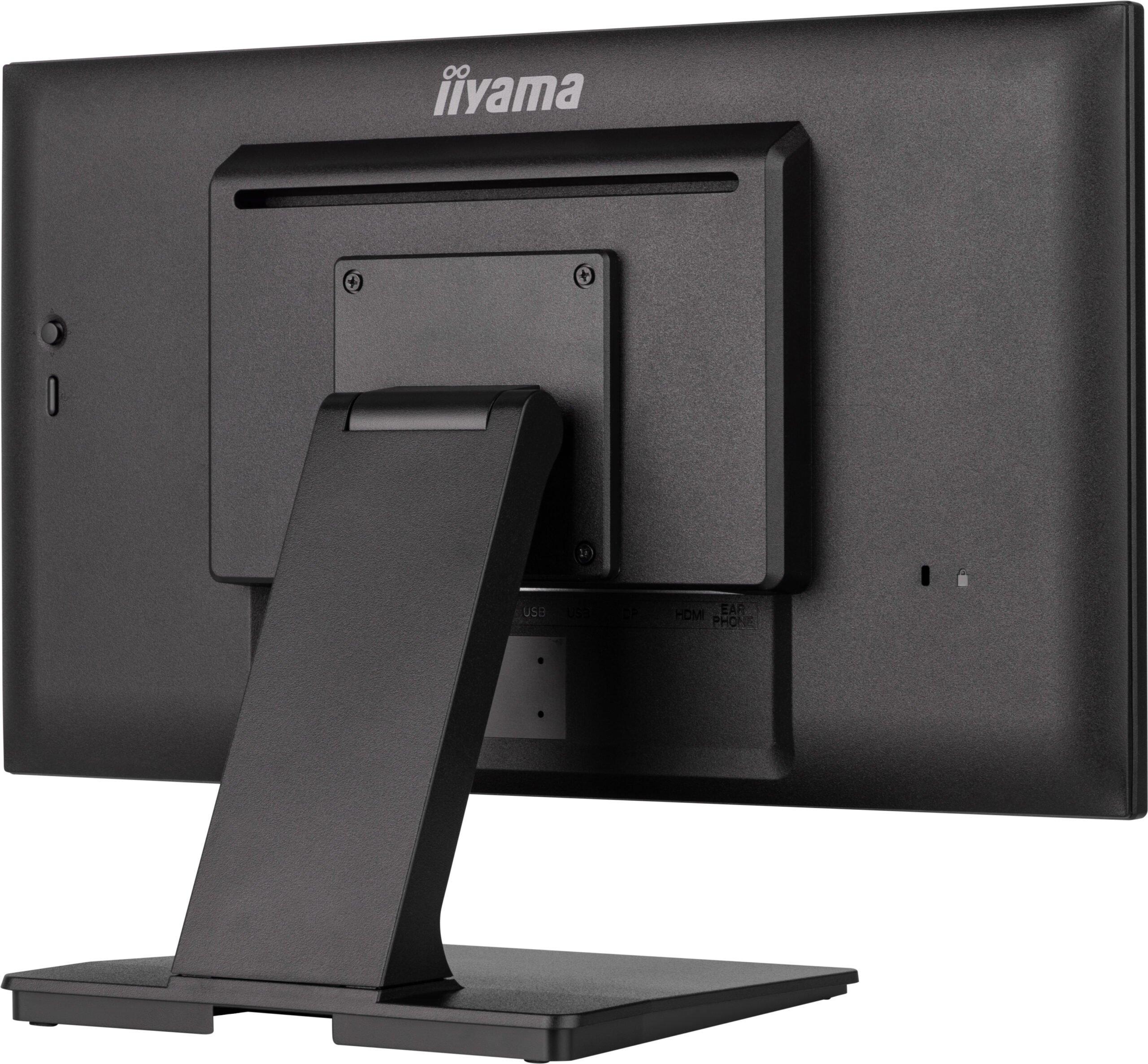 iiyama ProLite T2252MSC-B2 monitor zwart 21.5" FHD touchscreen