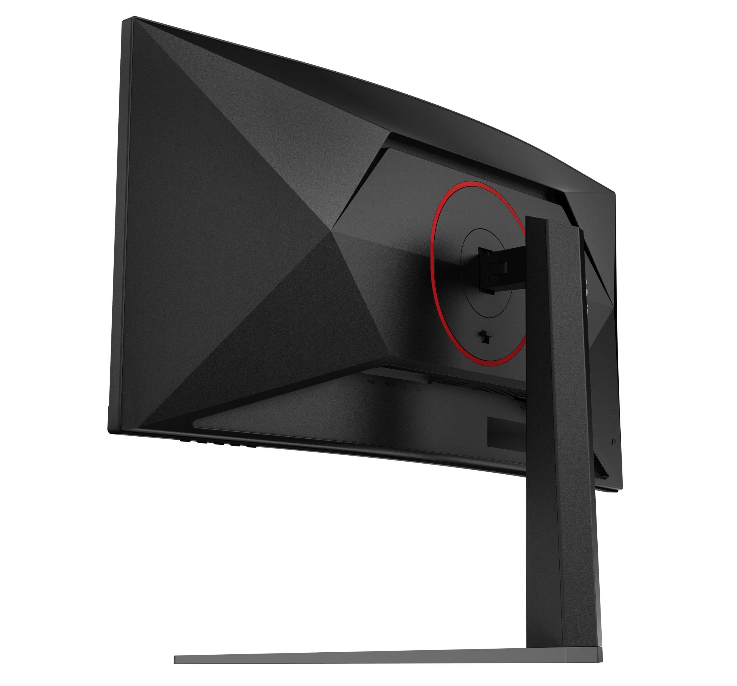 AOC G4 CU34G4 monitor zwart rood 34" 3440x1440 180Hz