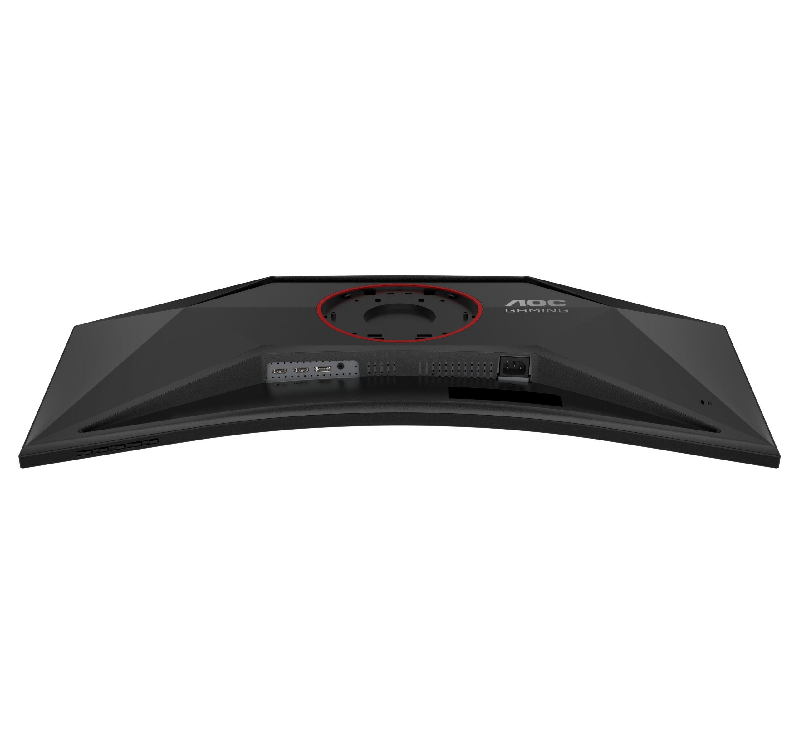 AOC G4 CU34G4 monitor zwart rood 34" 3440x1440 180Hz