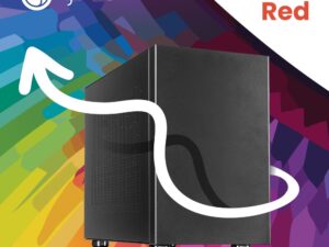 YOURS RED Intel Core i5-14400 Small Form Factor 16GB 1TB SSD