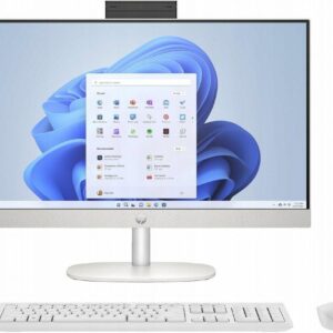 HP All-in-One | 24'' Full HD IPS | AMD Ryzen 3 7320U | 8GB DDR5 | 512GB SSD | IR Camera | W11 Professional | Met Keyboard & Muis