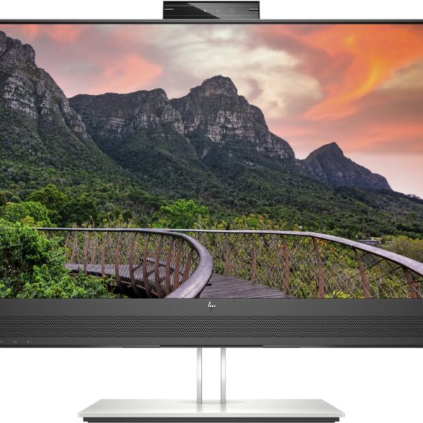 HP E27m G4 | 27" QHD IPS USB-C Conferentiemonitor met Webcam, Speakers en Microfoon | 75Hz | Zwart