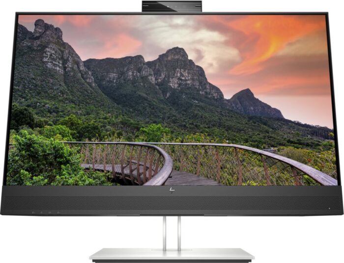 HP E27m G4 | 27" QHD IPS USB-C Conferentiemonitor met Webcam, Speakers en Microfoon | 75Hz | Zwart HP E27m G4 | 27" QHD IPS USB-C Conferentiemonitor met Webcam, Speakers en Microfoon | 75Hz | Zwart