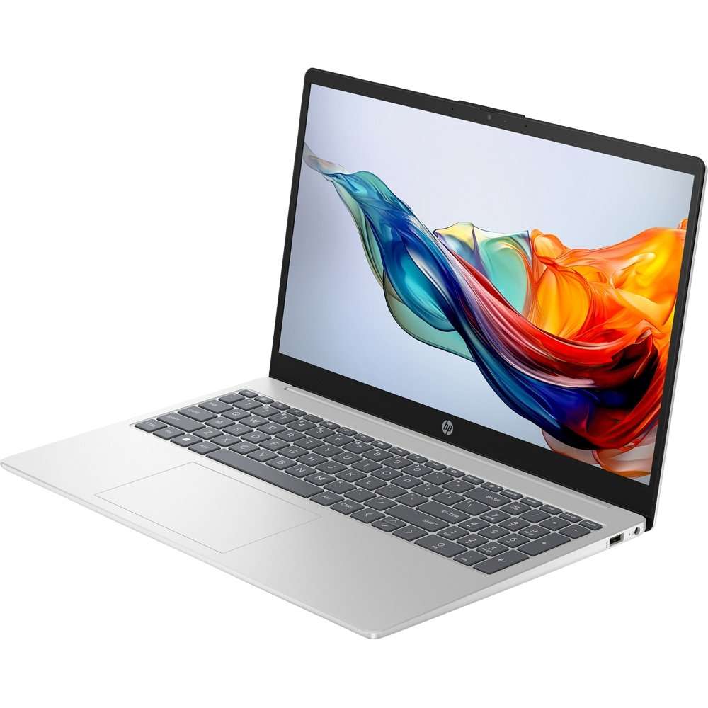 HP 15 15.6" Laptop Ryzen 3 8GB 512GB SSD Zilver