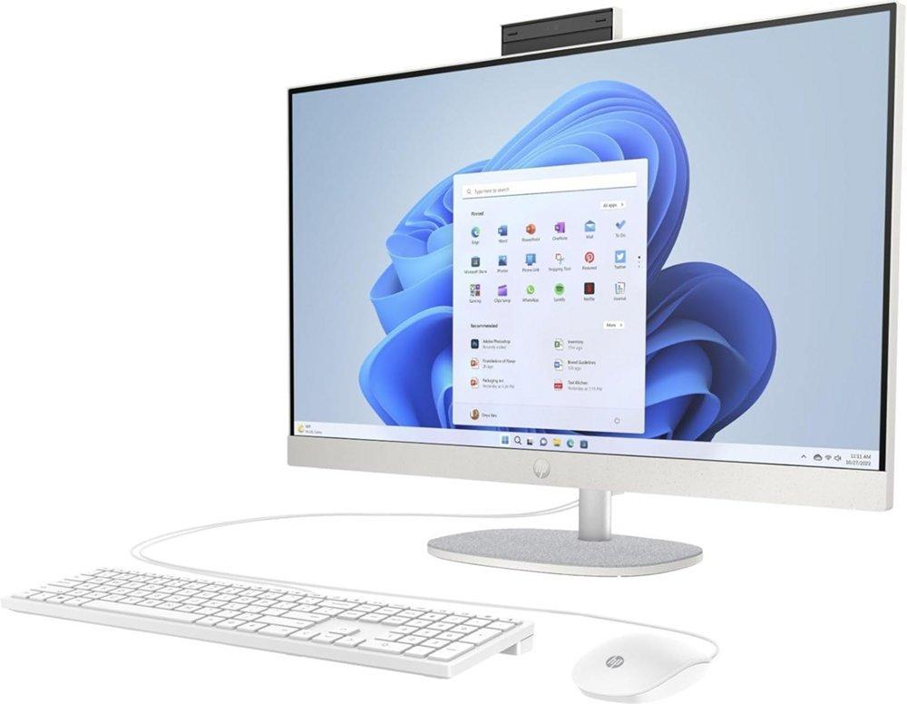 HP All-in-One 24-cr0089ny | 23.8'' Full HD IPS Touchscreen | Intel Core i5-1334U | 8GB RAM | 512GB SSD | W11 Professional