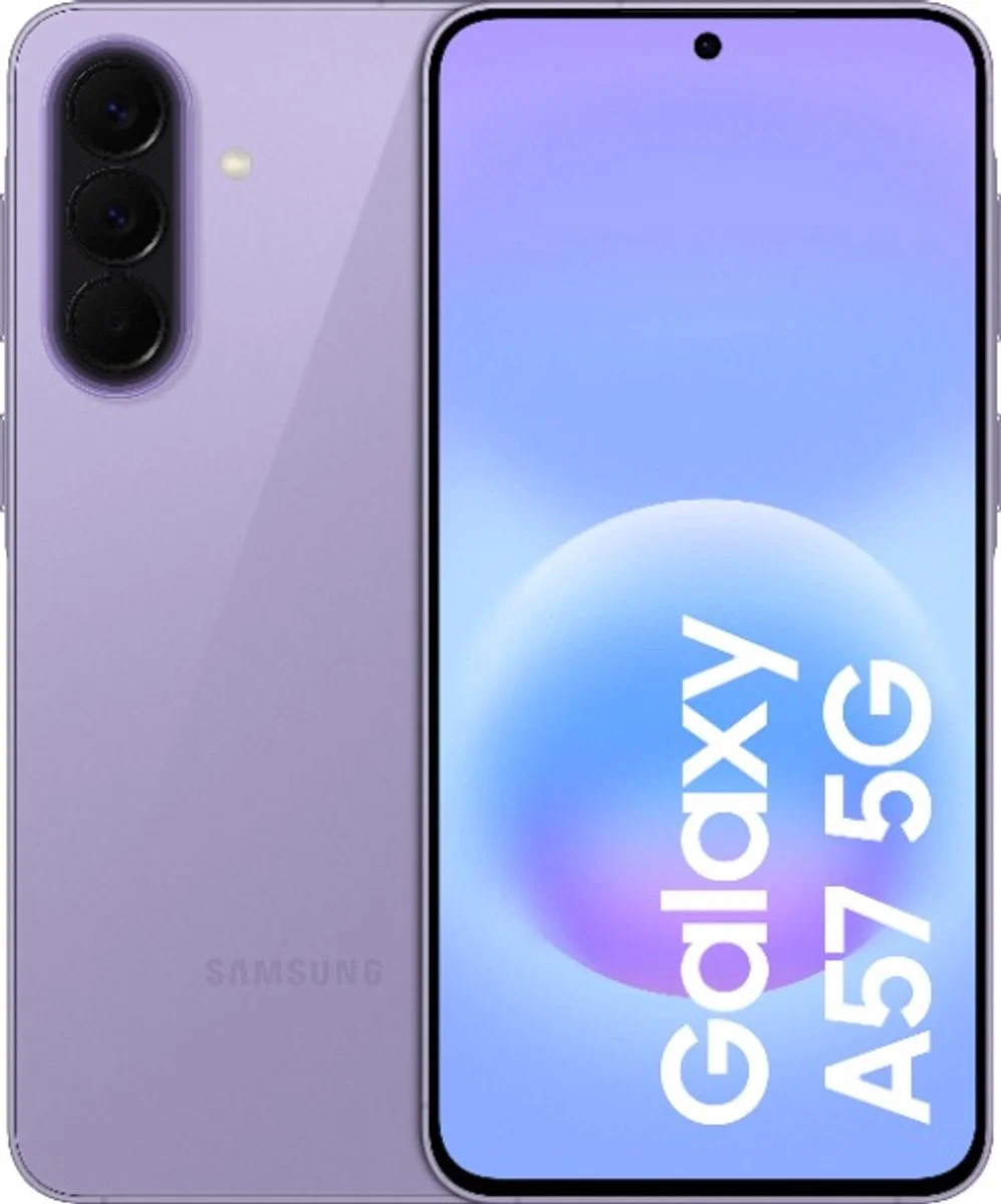 Samsung Galaxy A57 5G SM-A570F Smartphone 512GB Paars