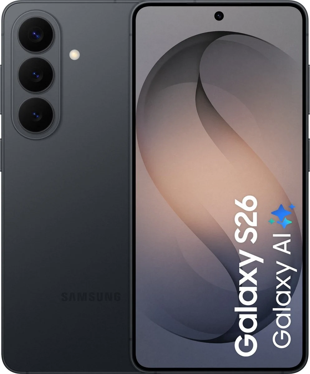 Samsung Galaxy S26 256GB Smartphone Zwart 5G, 108MP camera