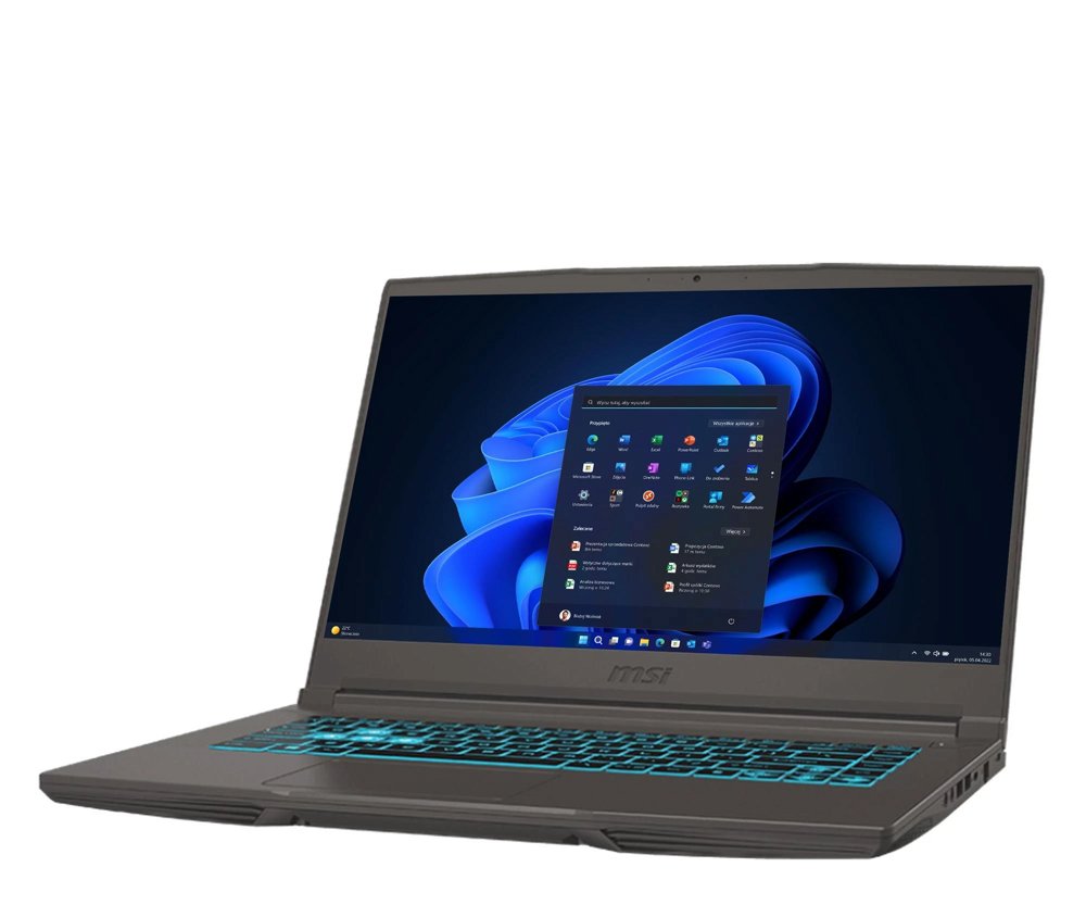 MSI Thin 15 B13VE 15.6" laptop 16GB 512GB RTX4050 W11 Pro