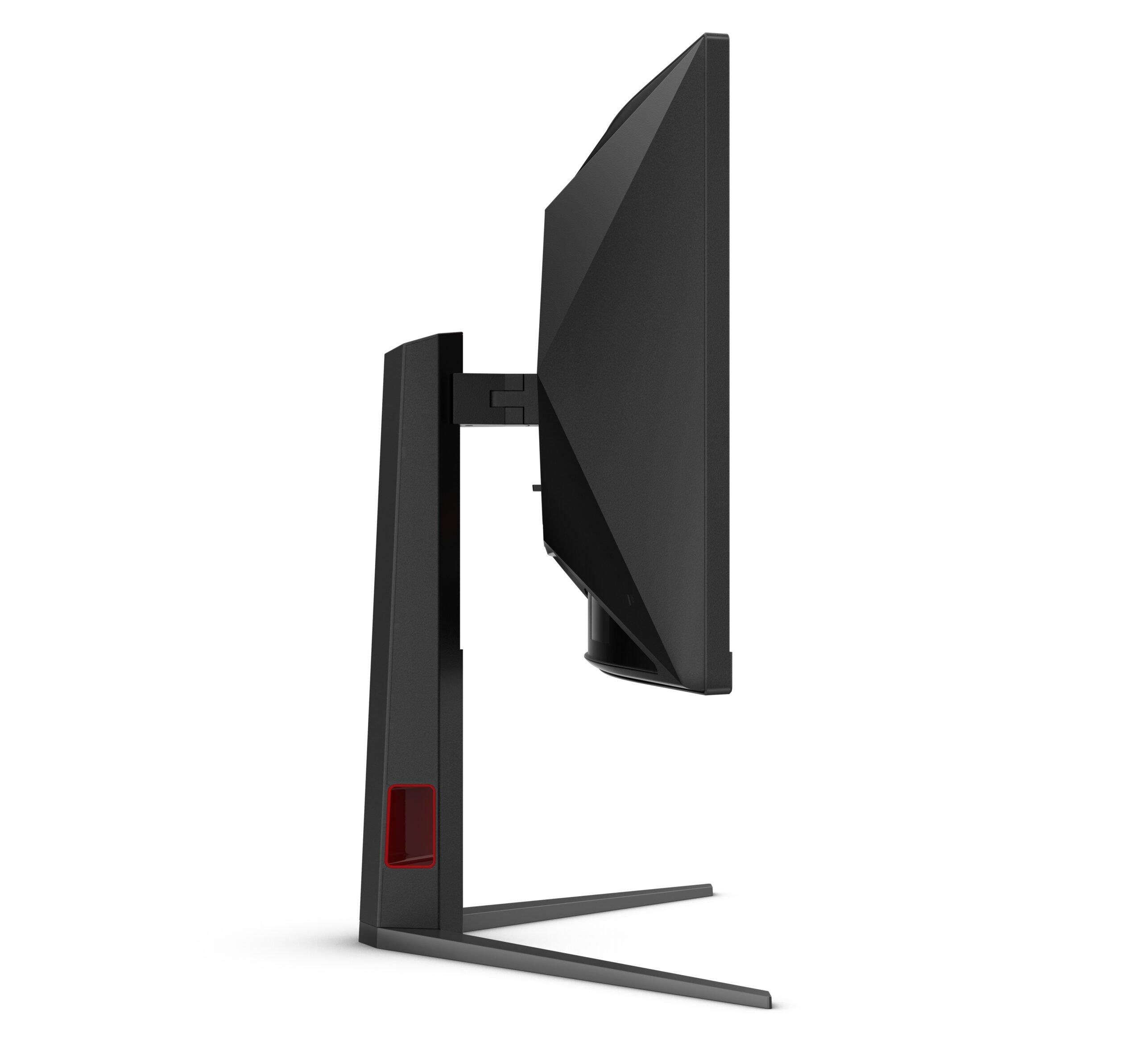 AOC G4 CU34G4 monitor zwart rood 34" 3440x1440 180Hz