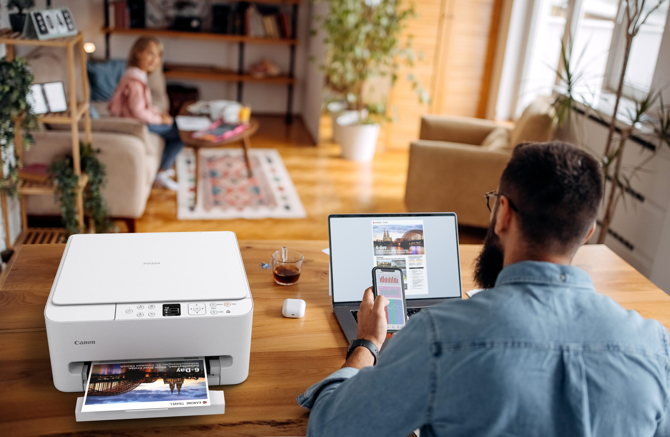 Canon PIXMA TS6550i Multifunctional Kleur Inktjetprinter 14 ppm