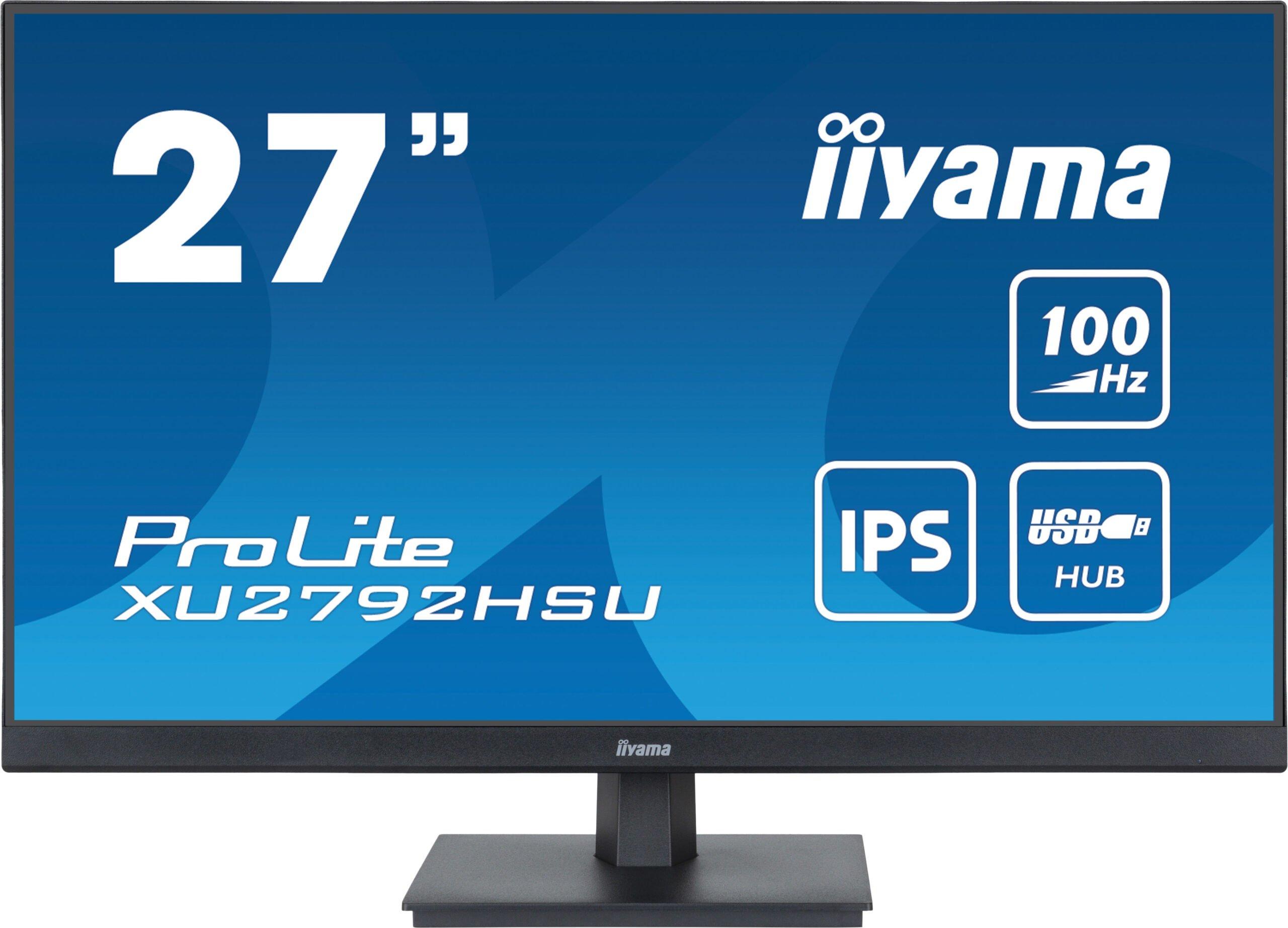 iiyama ProLite XU2792HSU-B6 monitor 27" 1920x1080 LED zwart