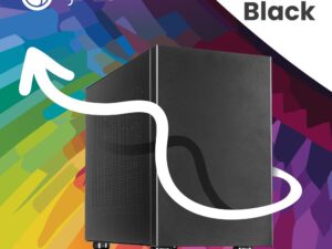 YOURS BLACK Intel Core i7-14700 16 GB RAM 1TB SSD HDMI Windows 11 Professional Small Form Factor Behuizing