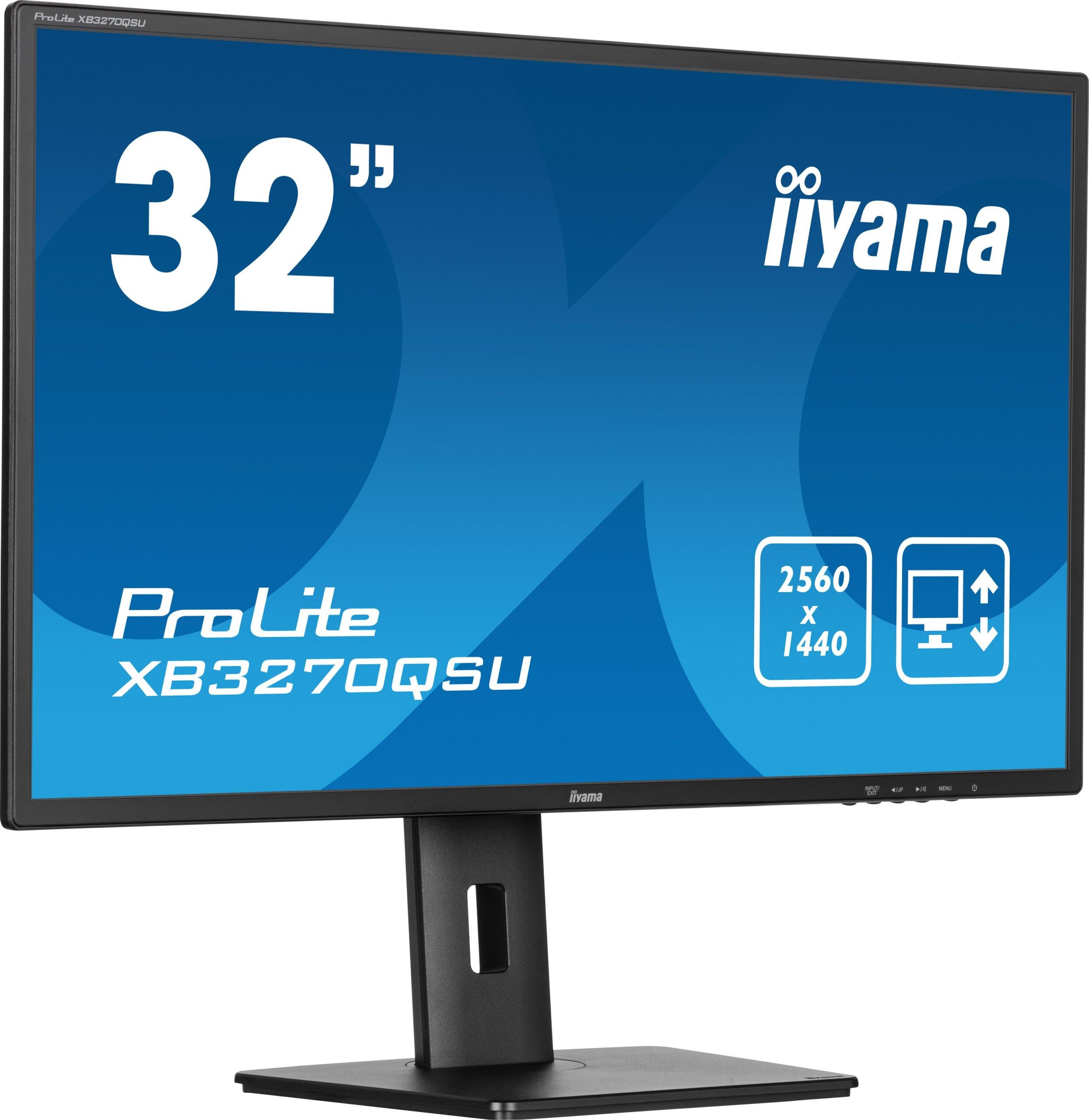 iiyama ProLite XB3270QSU-B1 monitor 31.5" 2560x1440 zwart