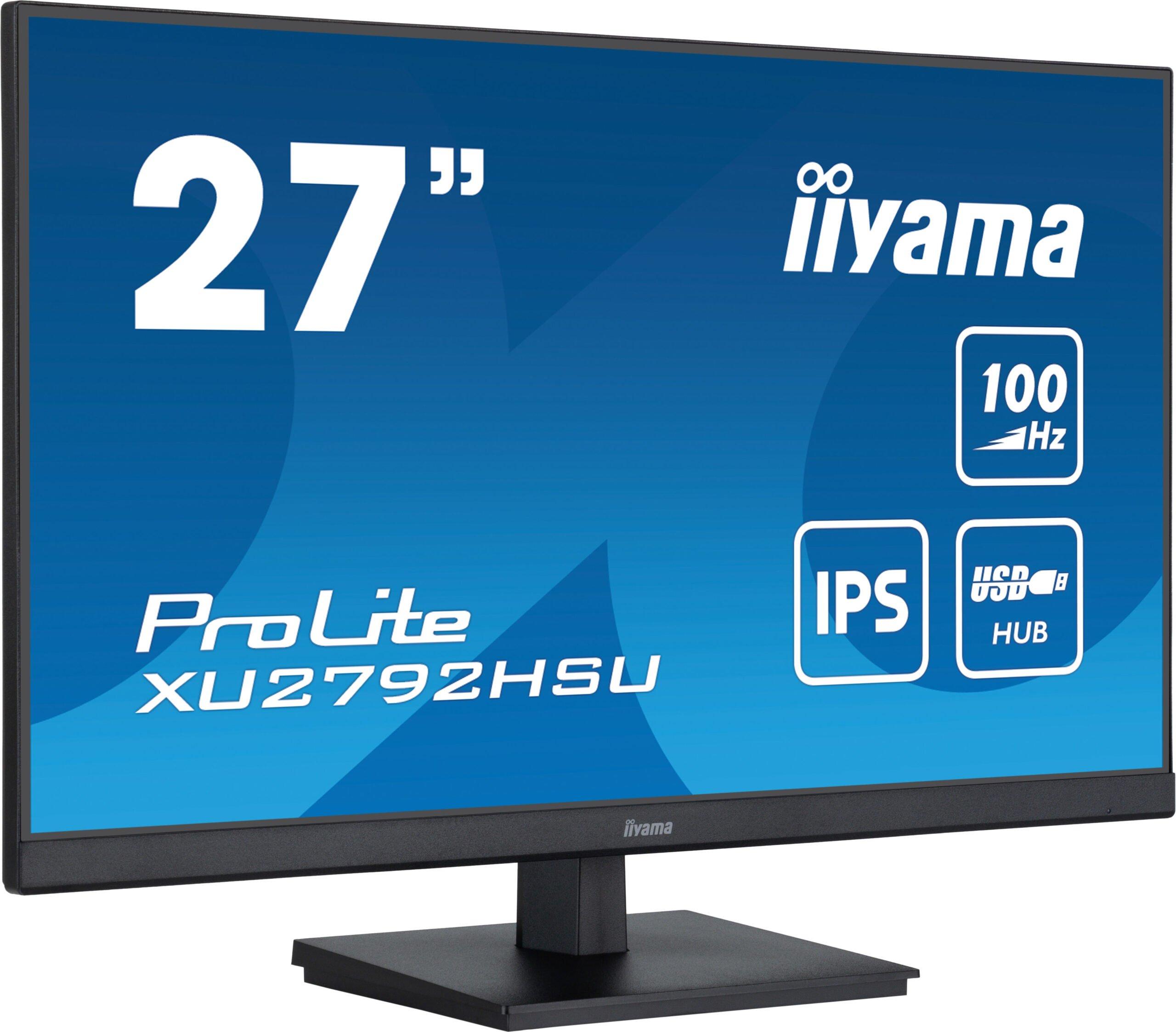 iiyama ProLite XU2792HSU-B6 monitor 27" 1920x1080 LED zwart