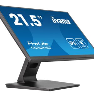 iiyama ProLite T2252MSC-B2 monitor zwart 21.5" FHD touchscreen