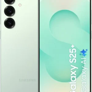 Samsung Galaxy S25+ S936 smartphone lichtgroen 256GB