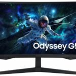 Samsung Odyssey G5 LS27CG554EUXEN | 27" QHD Curved Gaming Monitor | 165Hz | VA