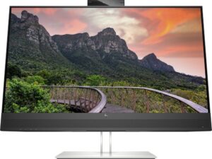 HP E27m G4 | 27" QHD IPS USB-C Conferentiemonitor met Webcam, Speakers en Microfoon | 75Hz | Zwart