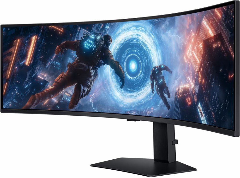 Samsung Odyssey G9 G91F 49" | 5120x1440 VA | 144Hz | 1ms | Curved UltraWide Gaming Monitor | Zwart