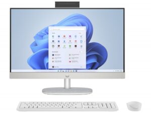 HP All-in-One 24-cr0003ny | 23.8" Full HD IPS | Intel Core i5-1335U | 8GB RAM | 512GB SSD | W11 Pro | Wit | Inclusief toetsenbord & muis | Wit